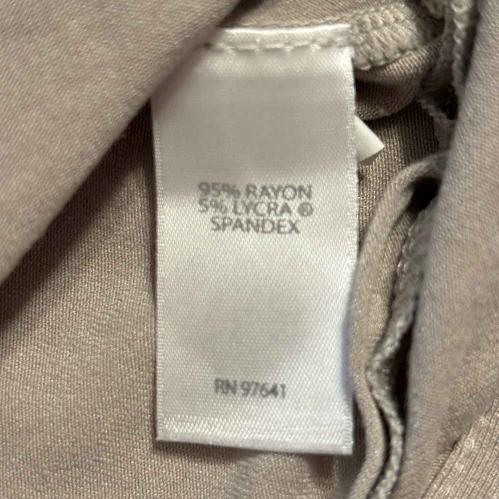 J. Jill Wearever Collection L Petite Taupe Knit Tunic - Picture 3 of 8